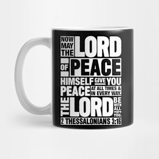 2 Thessalonians 3:16 Lord of Peace Mug